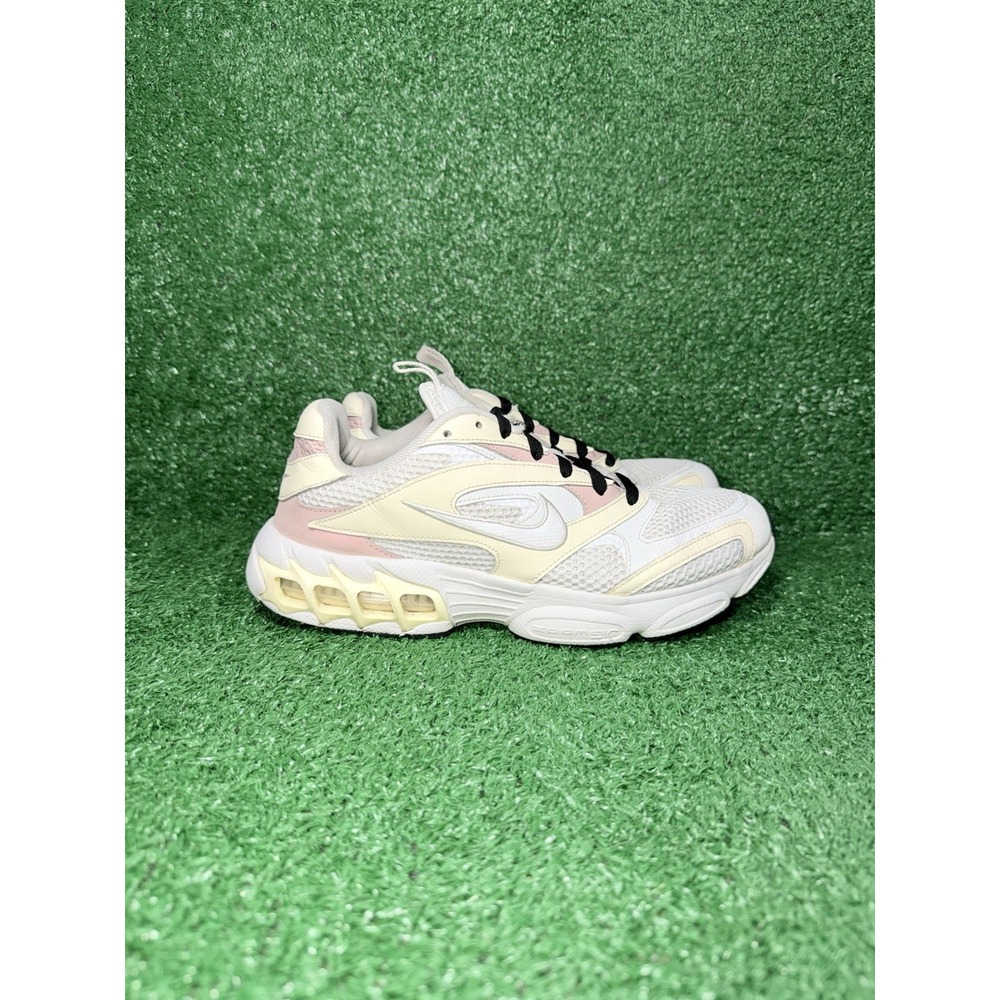 Nike Zoom Air Fire Womens Size 10 Beige Pink Running Shoes Athletic Sneakers